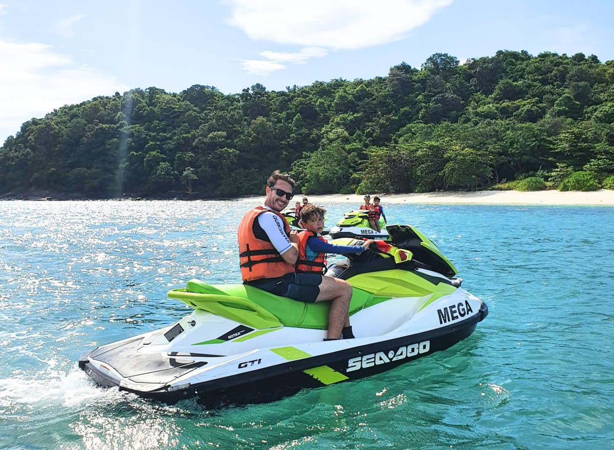 Langkawi Island Hopping Tour by Jet Ski with Mega Water Sports