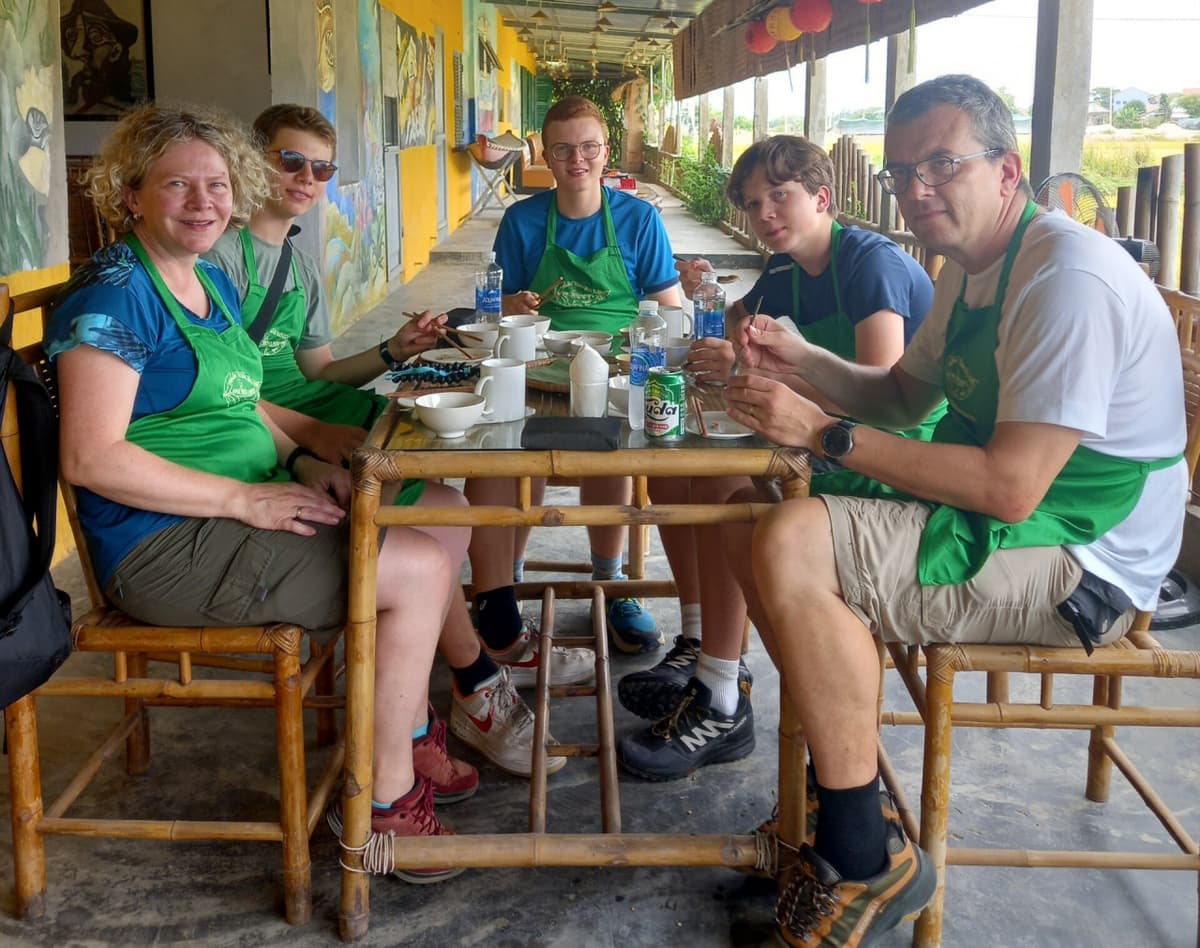 Thanh Toan Village Motorbike Tour with Cooking Class