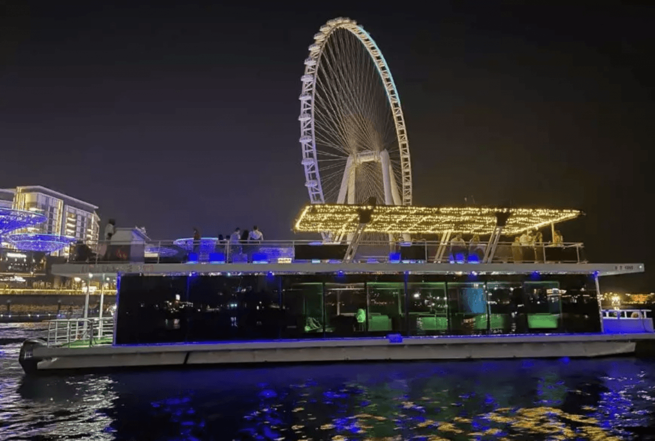 Ain Dubai Houseboat Tour