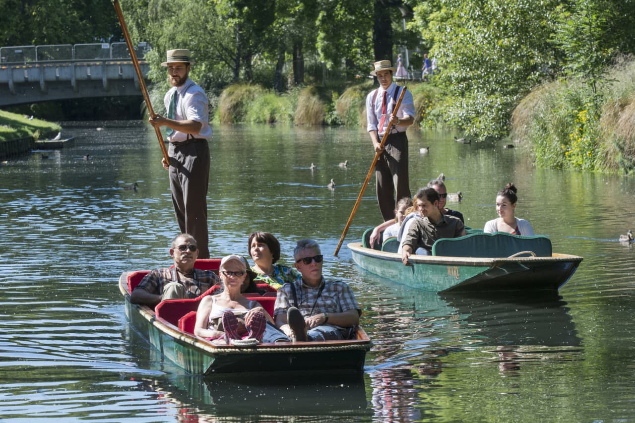 Punting on the Avon