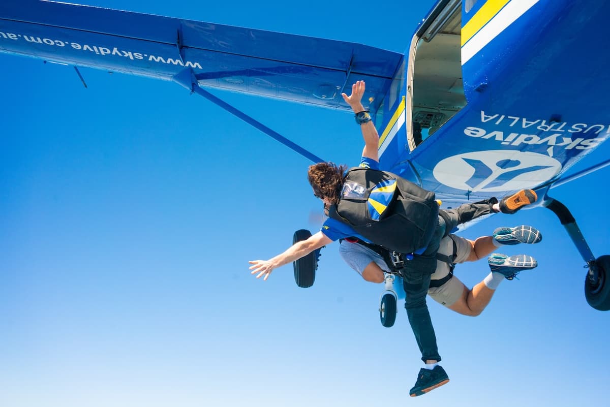 Tandem Skydiving Experience Yarra Valley