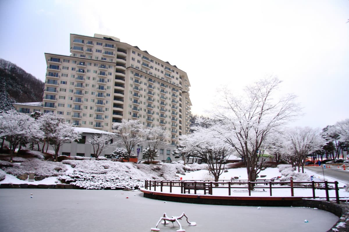 Elysian Gangchon Ski Resort and Eobi Ice Valley Full-Day Tour from Seoul