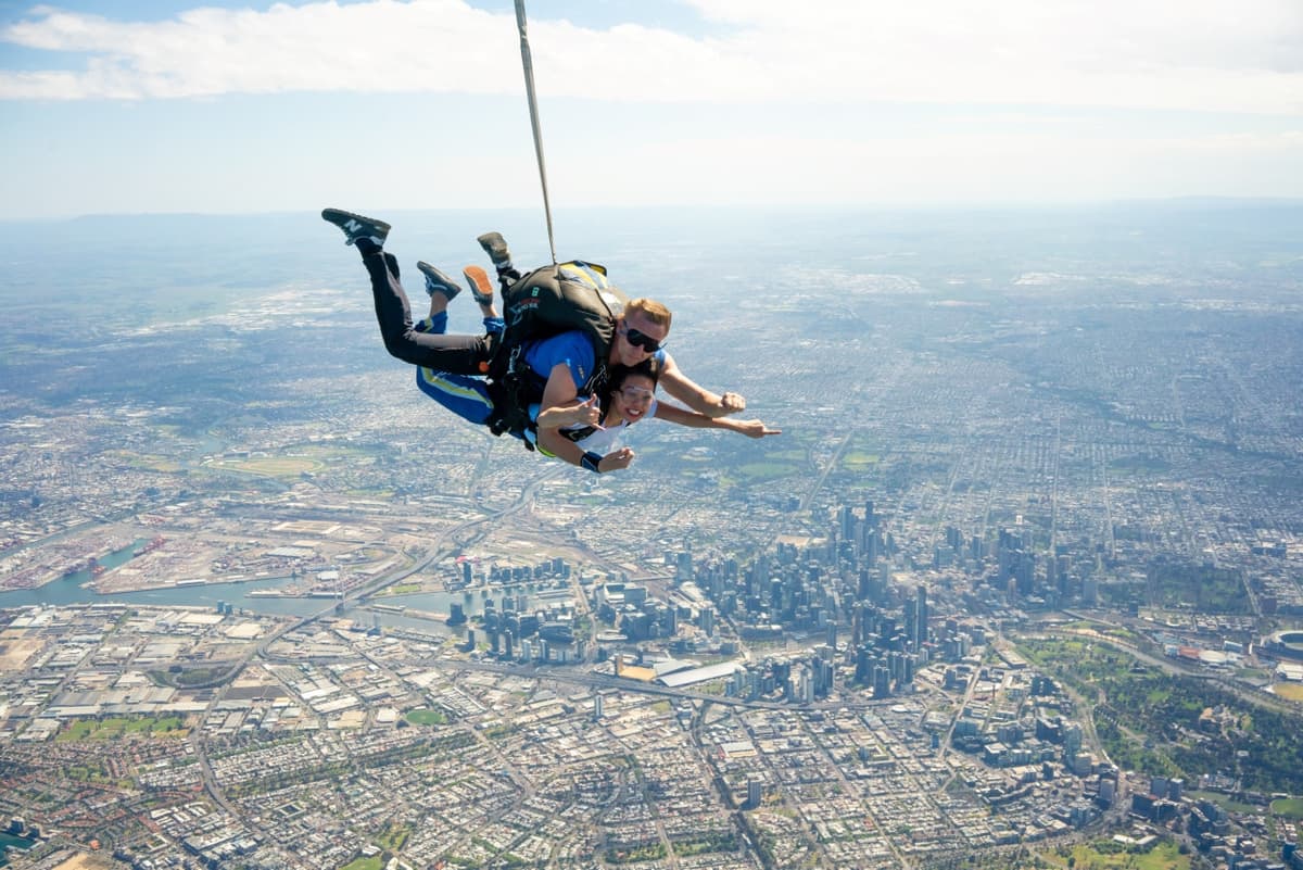 Tandem Skydiving Experience Melbourne