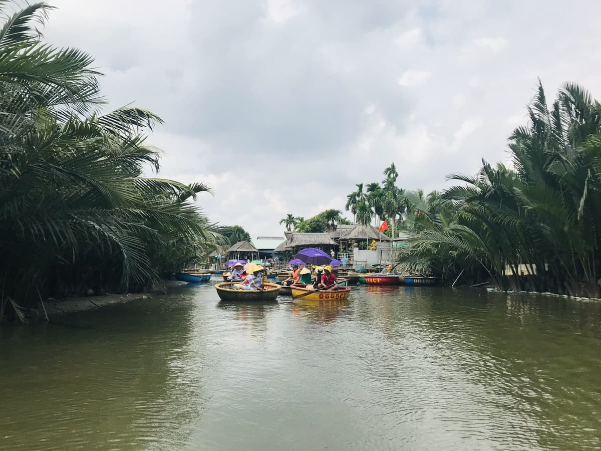 Hoi An Coconut Forest Basket Boat Ride