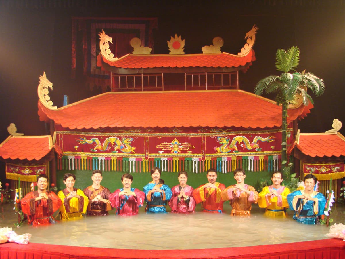 Ho Chi Minh City Traditional Vietnamese Water Puppet Show with Dinner