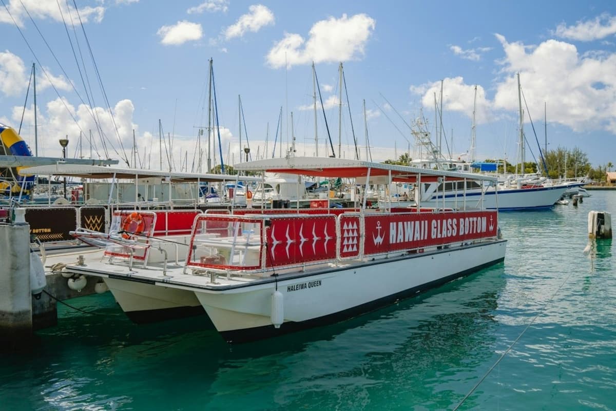 Waikiki: Daytime Glass Bottom Boat Tour