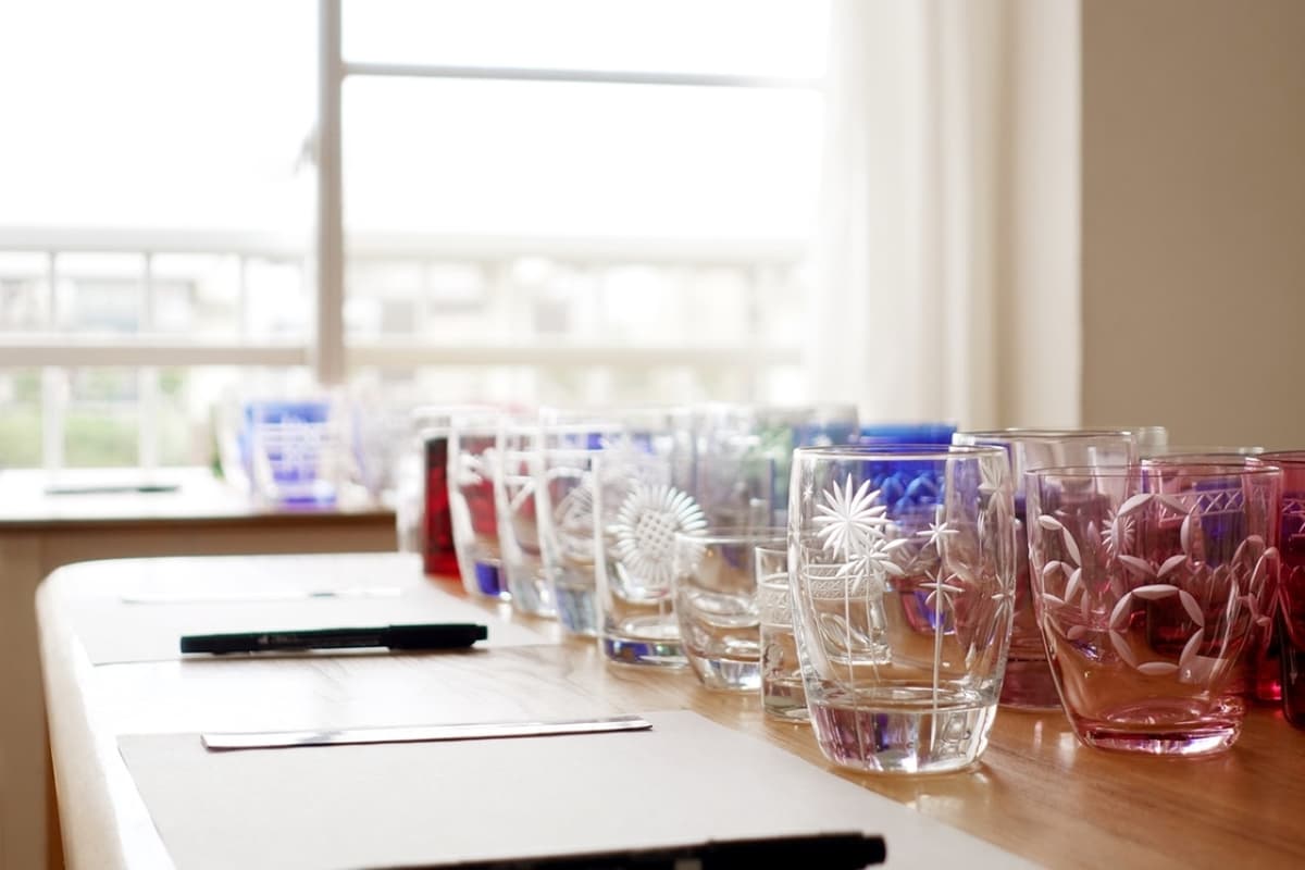 Edo Kiriko Glass Carving Experience