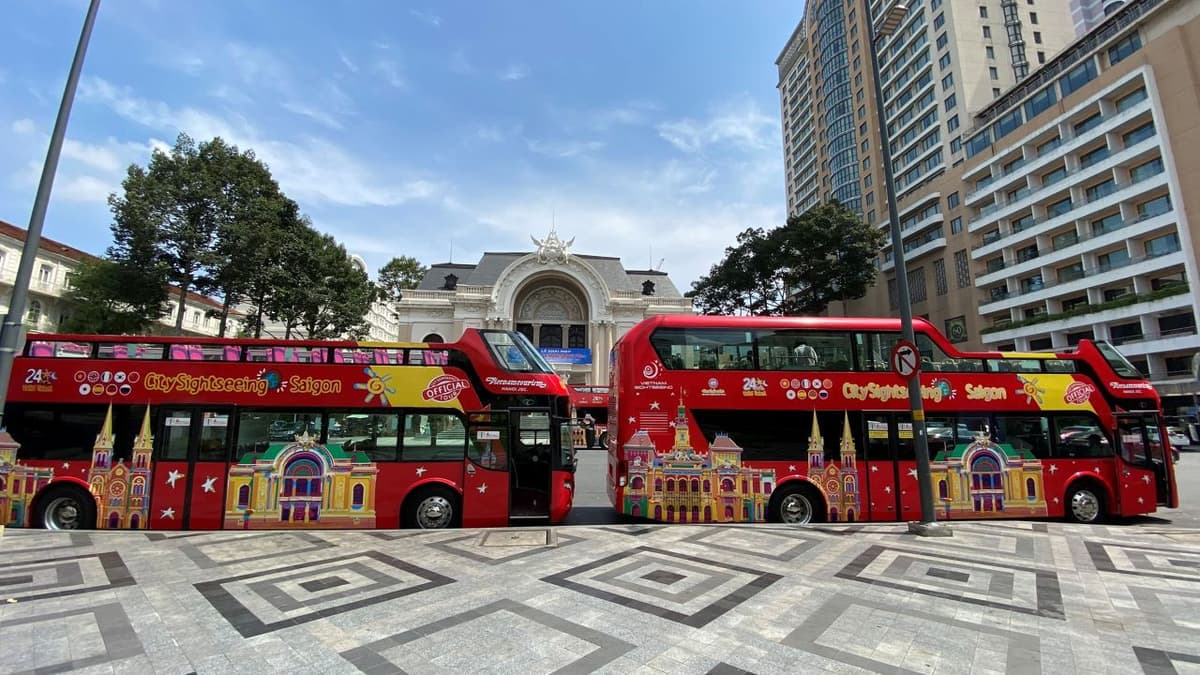 City Sightseeing Ho Chi Minh Hop-on Hop-off Bus Tour
