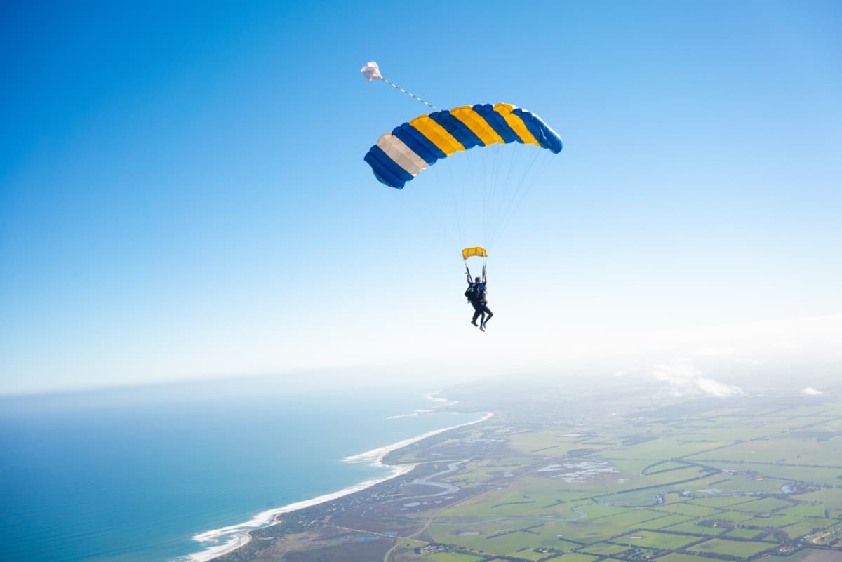 Tandem Skydiving Experience Great Ocean Road