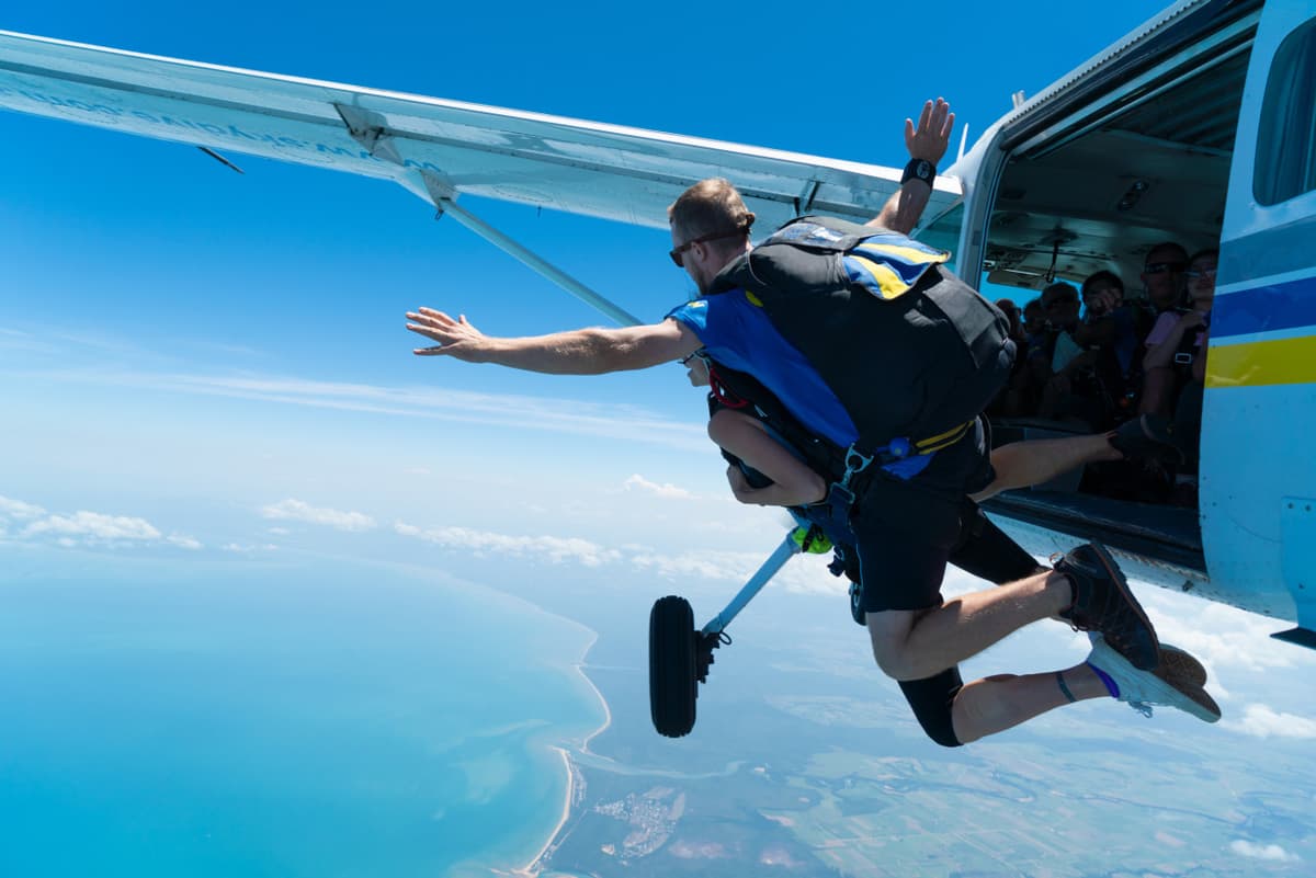 Tandem Skydiving Experience Mission Beach