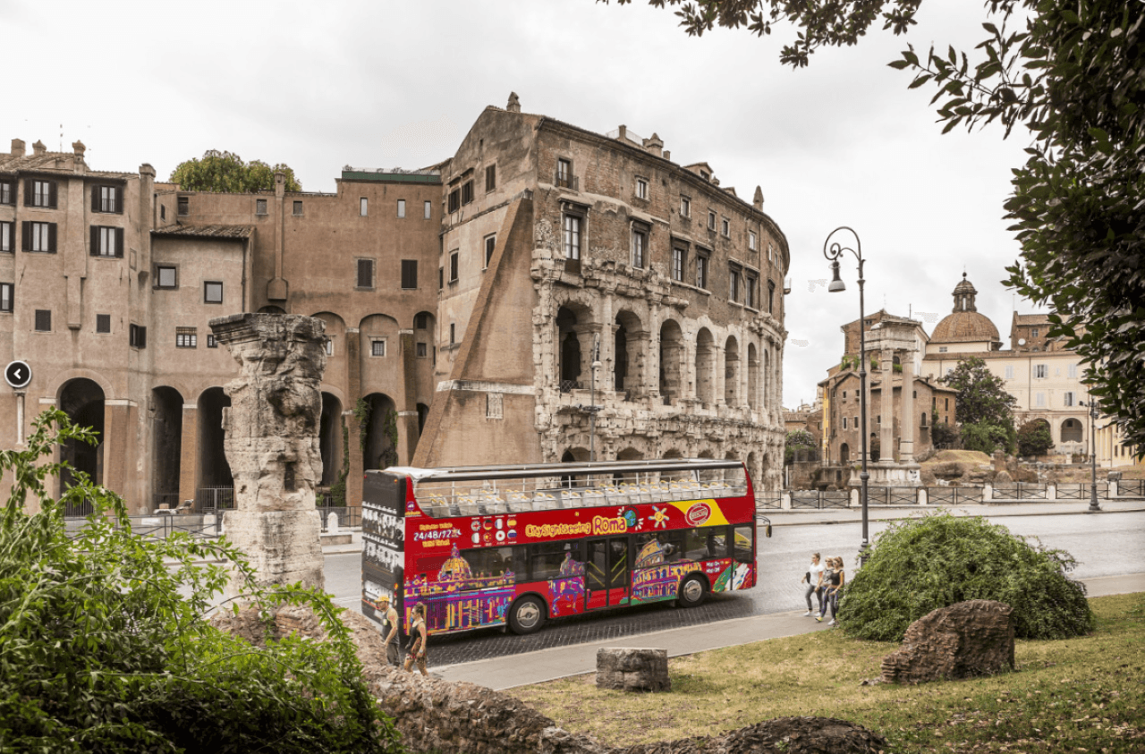 City Sightseeing Rome Hop-on Hop-off Bus Tour with Colosseum, Vatican Museums, and Sistine Chapel