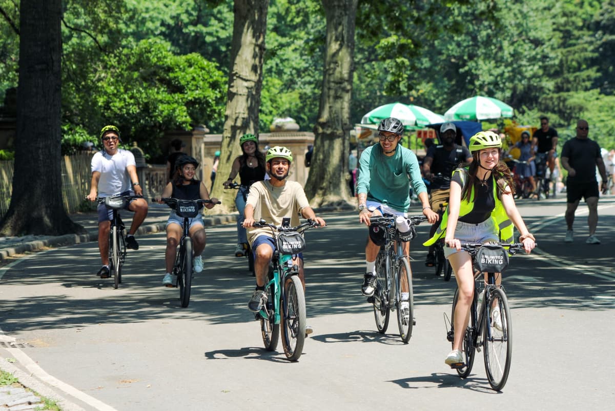 New York City Central Park Guided Bike Tour