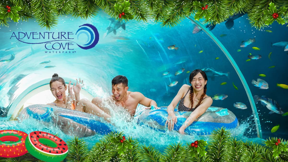 COMBO: Universal Studios Singapore + Singapore Oceanarium + Adventure Cove Waterpark Tickets