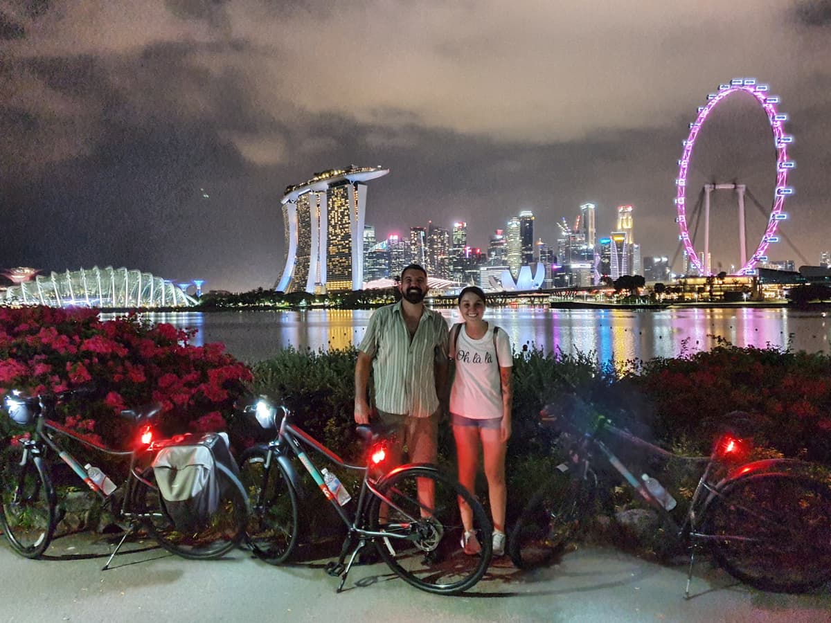 Marina Bay Night Cycling Tour