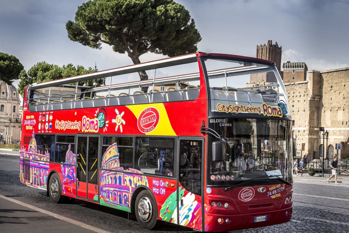 City Sightseeing Rome Hop-on Hop-off Bus Tour