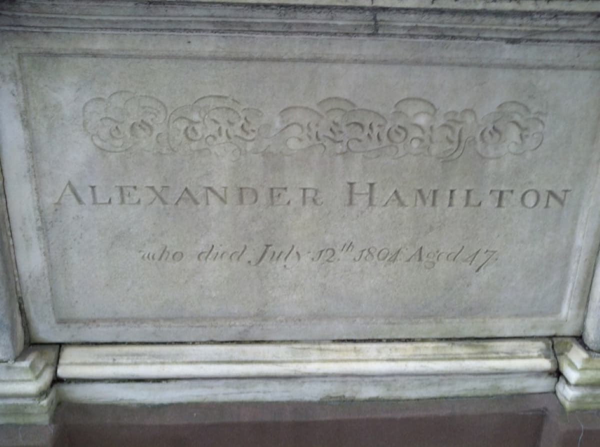 New York Hamilton Walking Tour