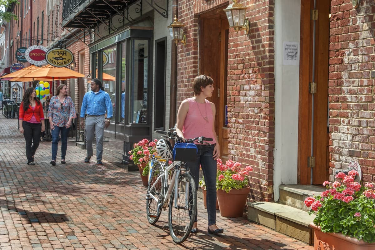 Washington DC Bike Rental at Old Town Alexandria