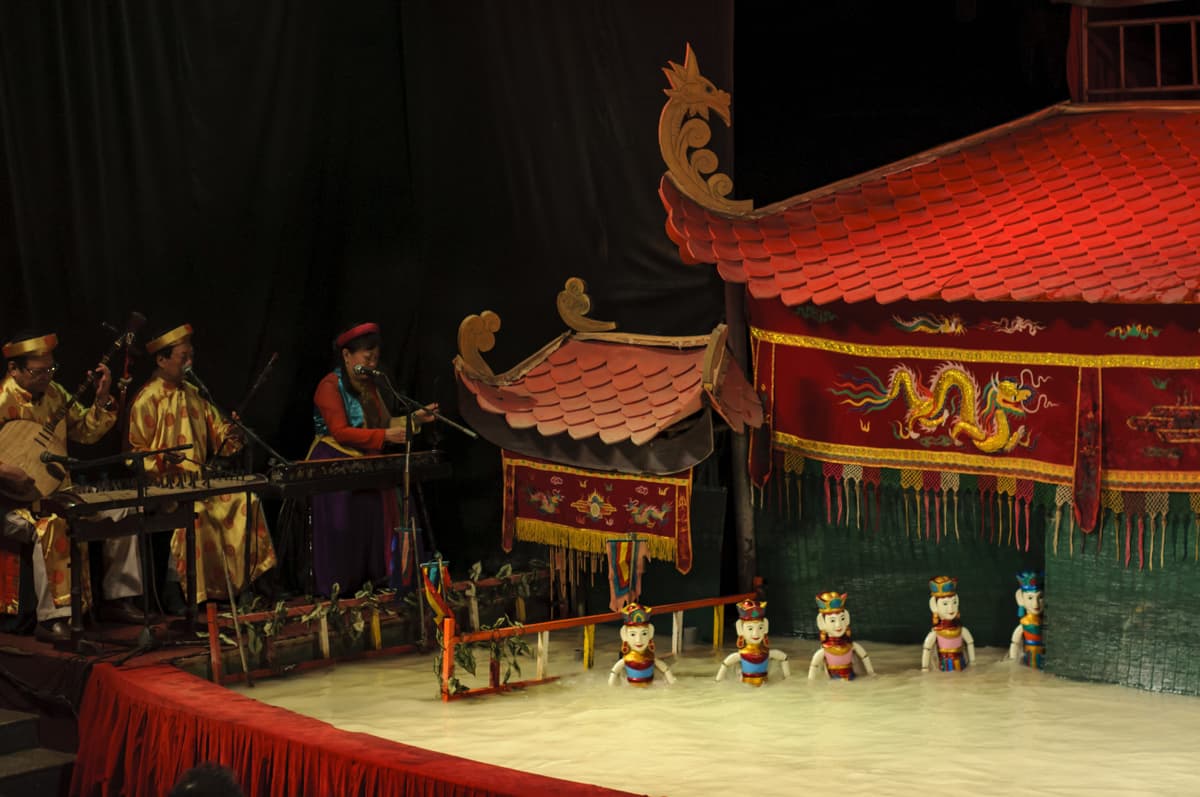 Ho Chi Minh City Traditional Vietnamese Water Puppet Show with Dinner