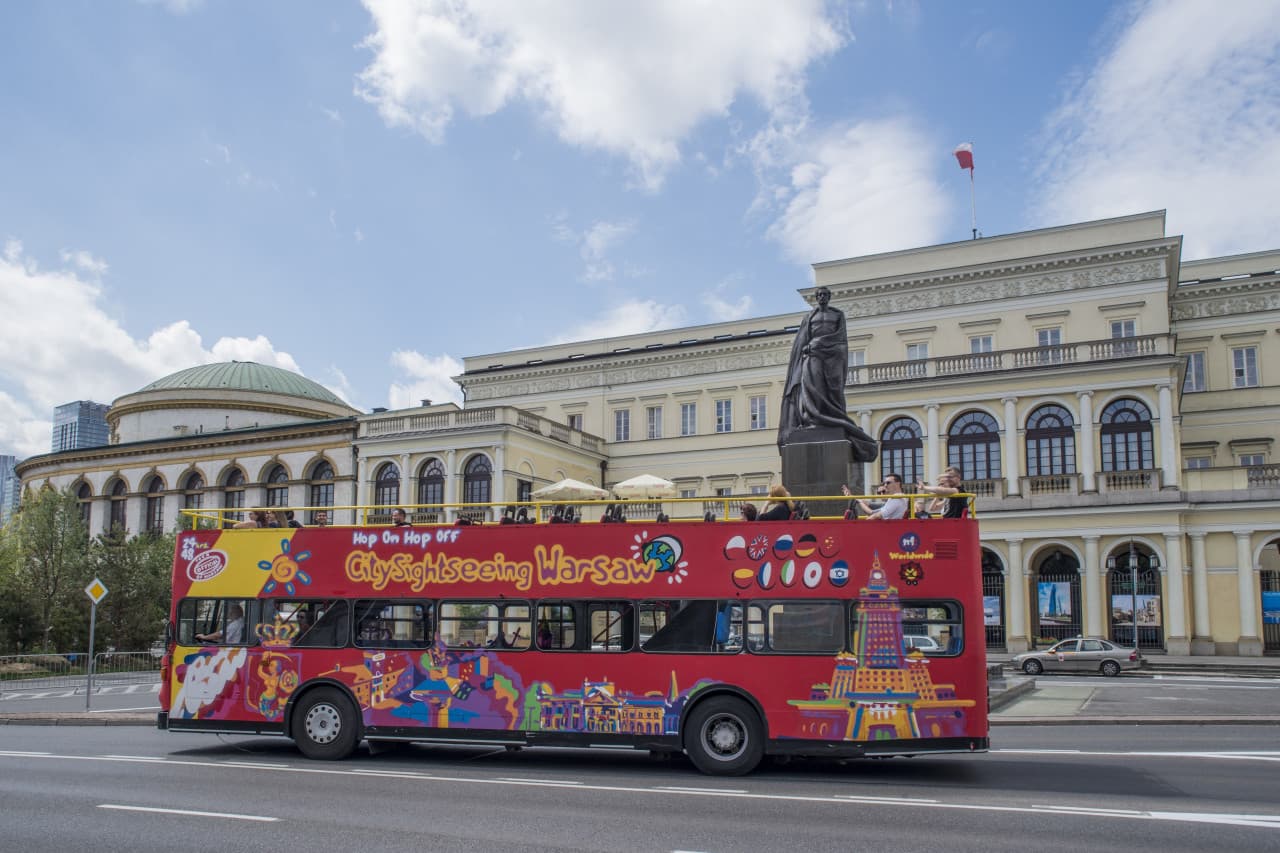City Sightseeing Warsaw Hop-on Hop-off Bus Tour