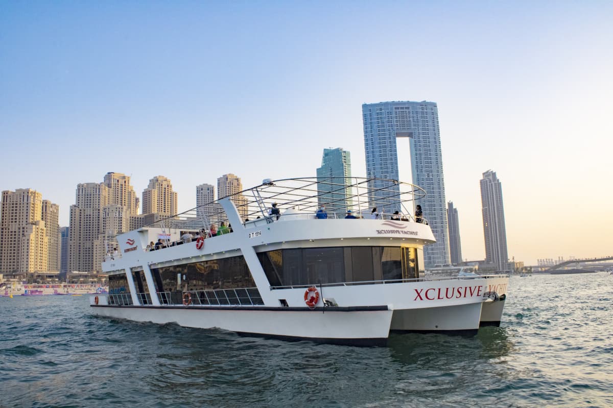 Dubai Marina Sunset or Dinner Cruise with Live Music