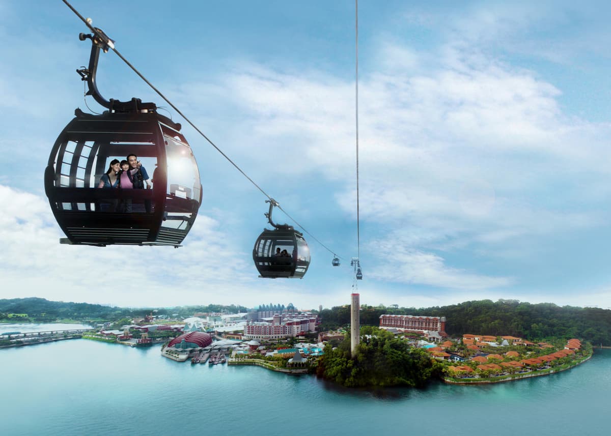 COMBO: Singapore Cable Car + Dining at Sentosa