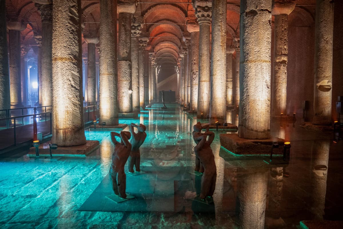 COMBO: Basilica Cistern + Dolmabahce Palace