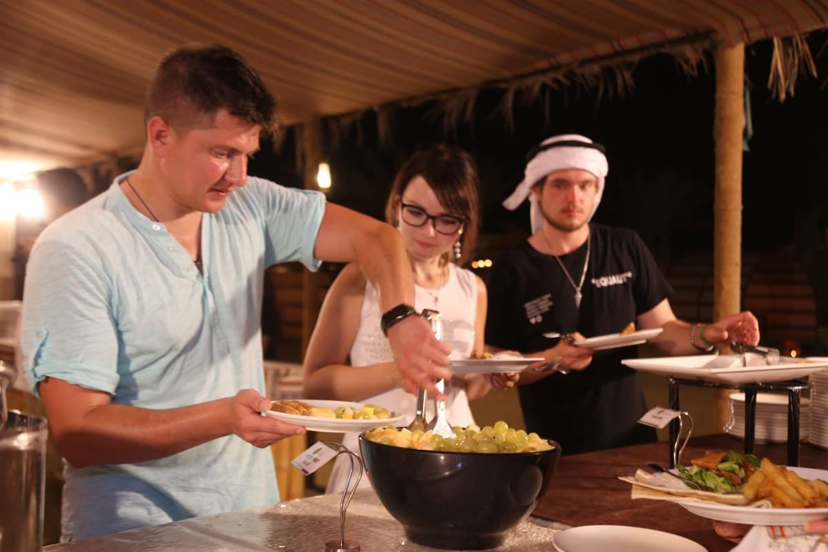Premium Evening Desert Safari Tour from Dubai with BBQ Dinner