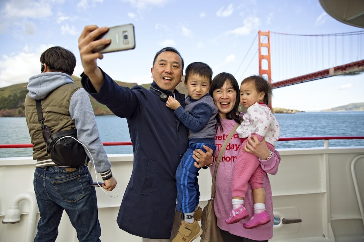 San Francisco Bay 1 Hour Golden Gate Sightseeing Boat Cruise by Red and White Fleet