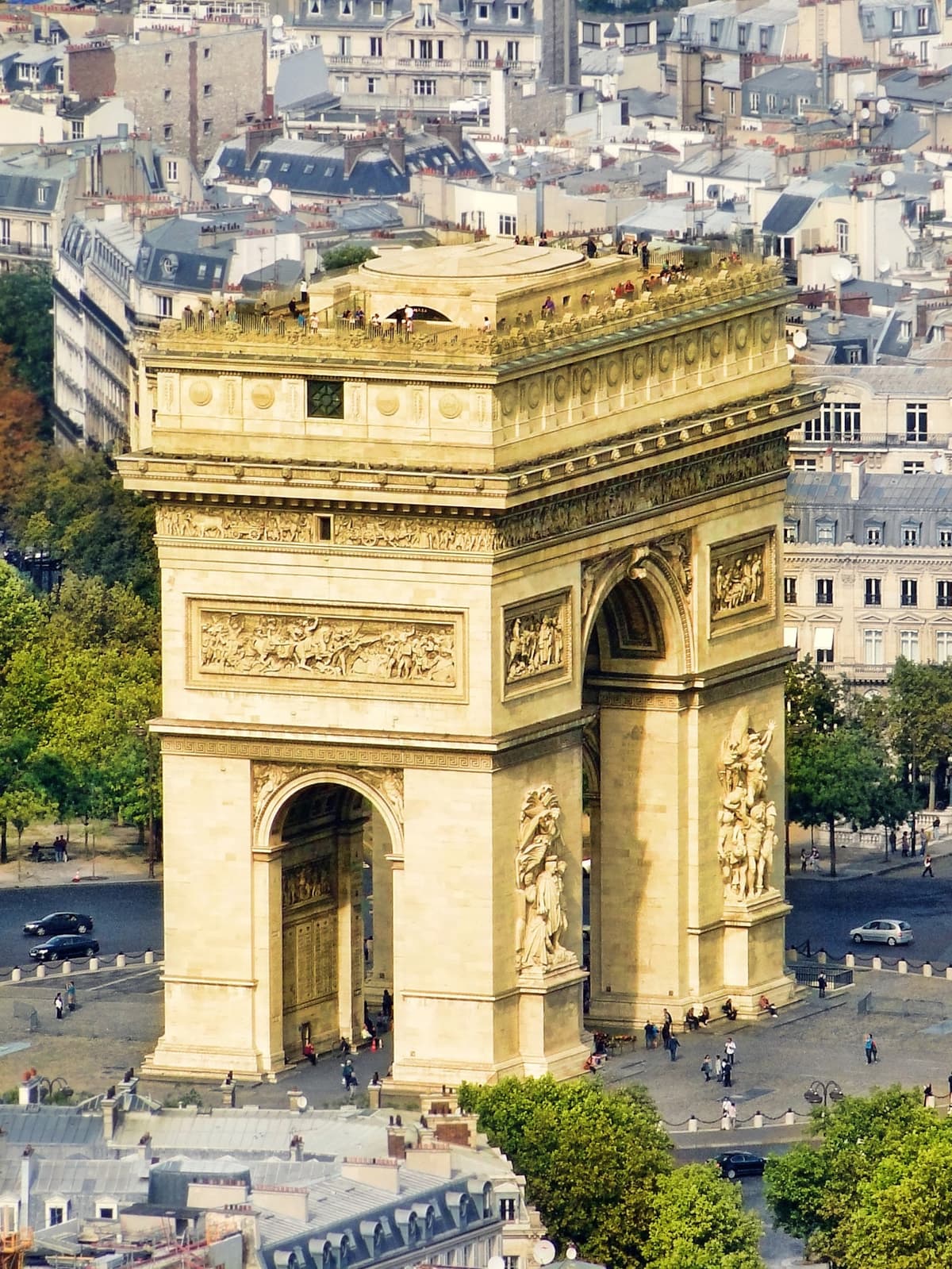 Arc de Triomphe: Admission + Rooftop Access