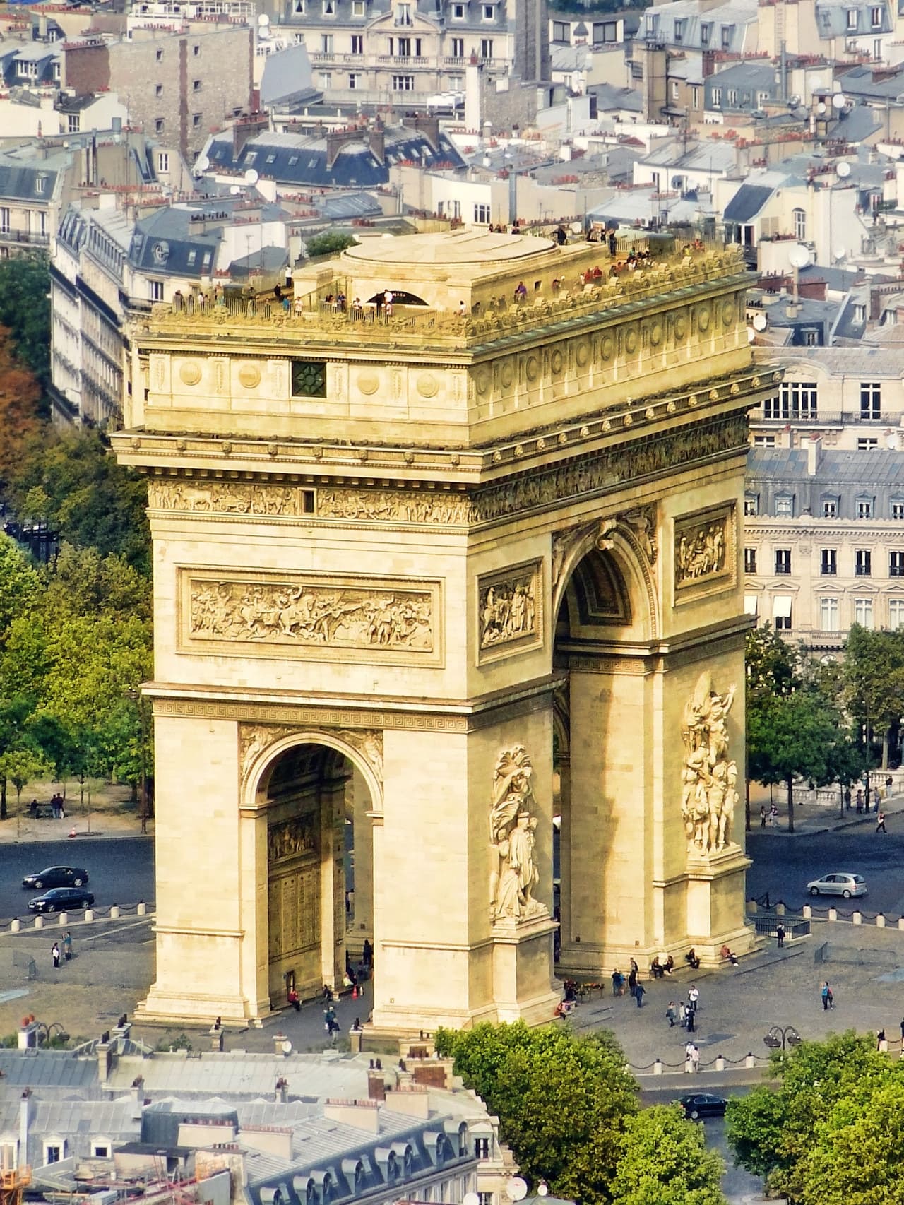 Arc de Triomphe: Admission + Rooftop Access