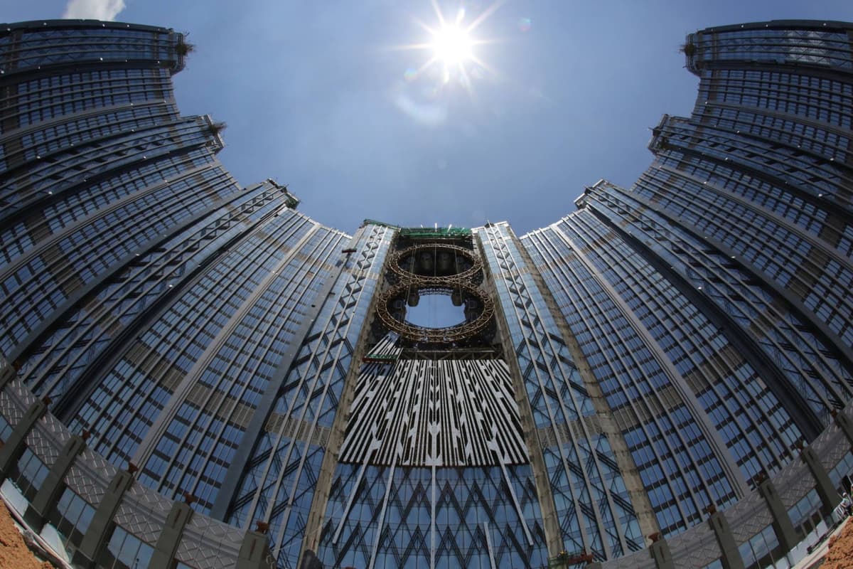 Studio City Macau Golden Reel Ferris Wheel