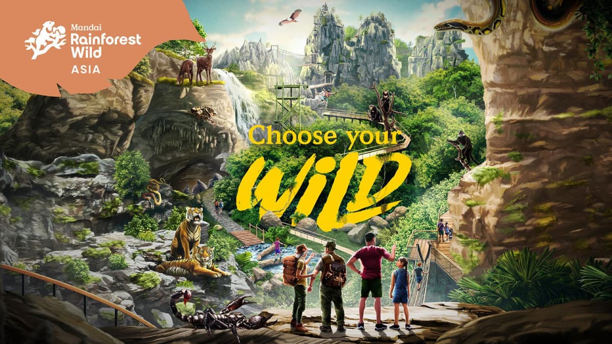 5-in-1 Day Pass: Night Safari + Singapore Zoo + Bird Paradise + River Wonders + Rainforest Asia