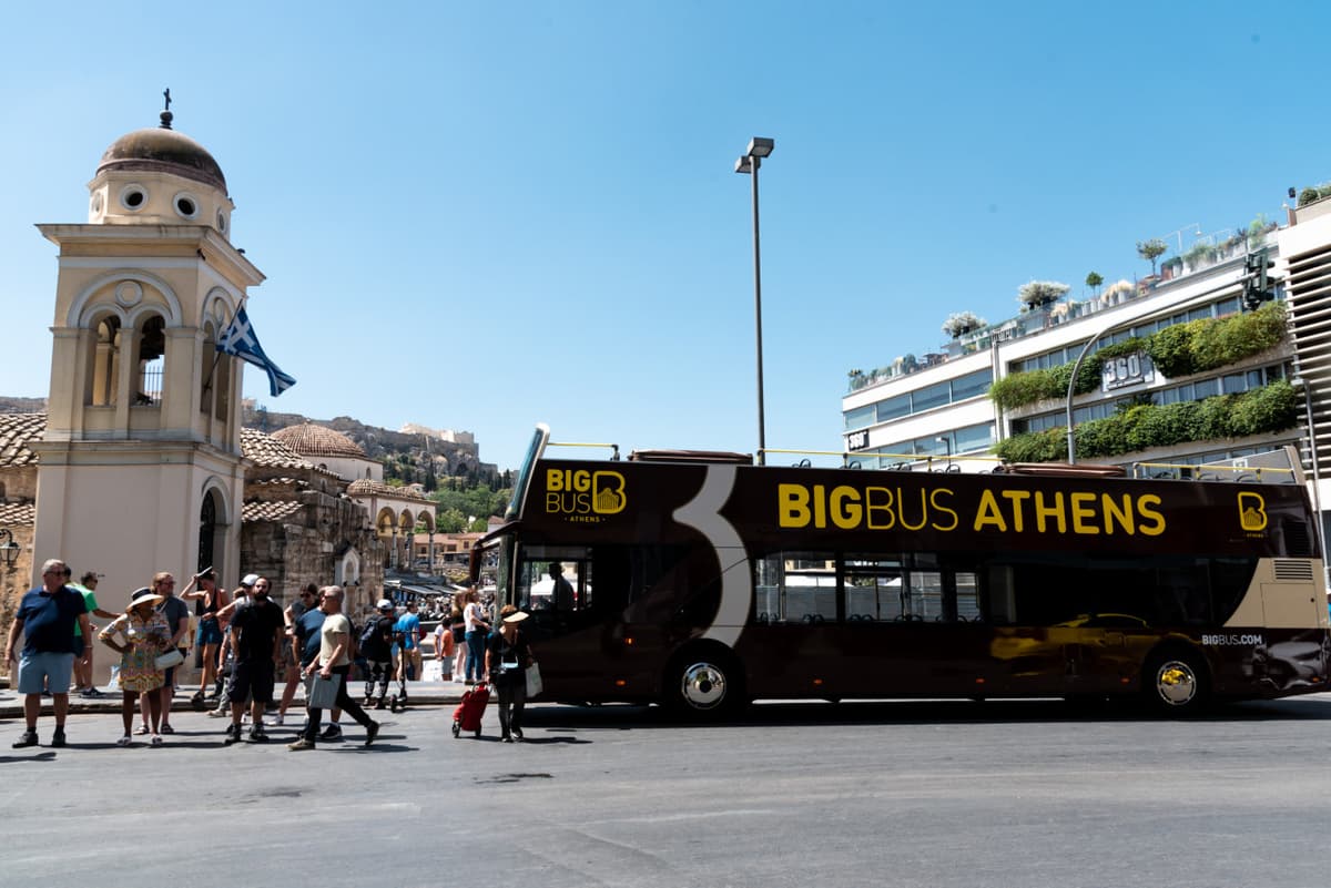 Big Bus Athens Hop-on Hop-off Bus Tour