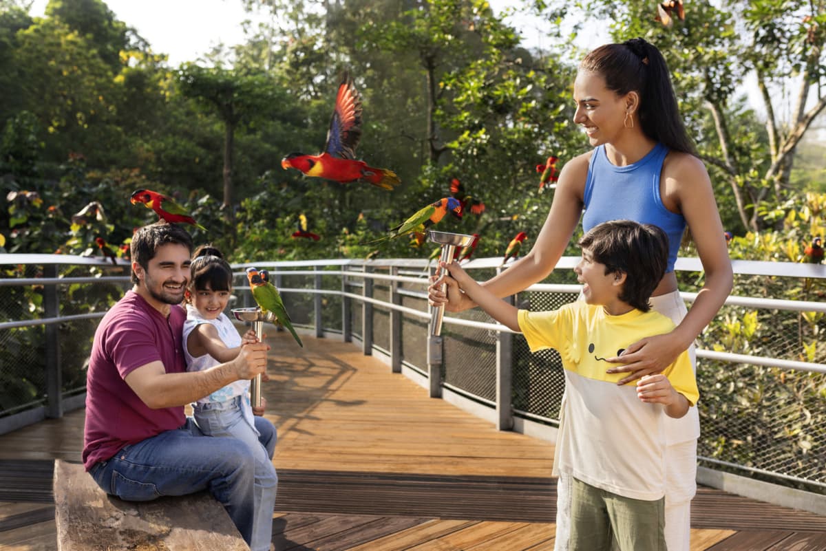 2-Park Destination Pass: Singapore Night Safari + Bird Paradise Tickets
