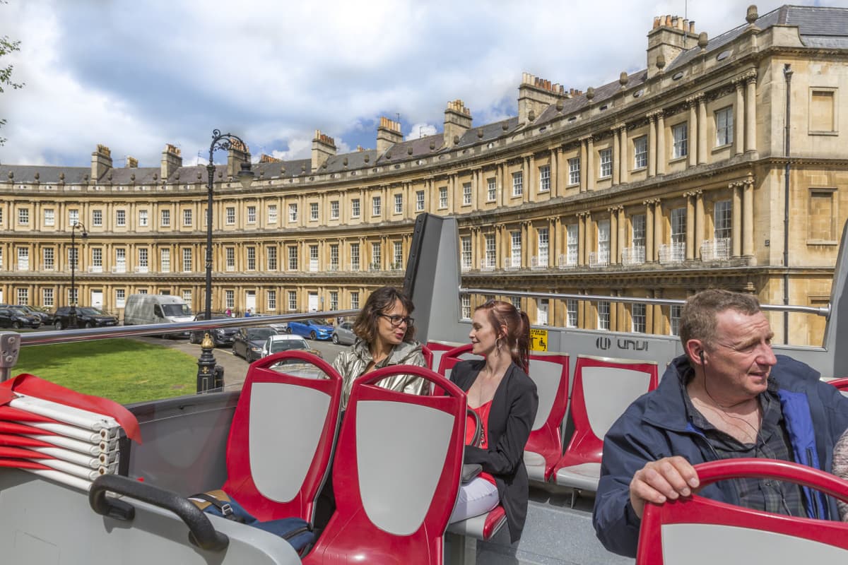 City Sightseeing Bath Hop-on Hop-off Bus Tour