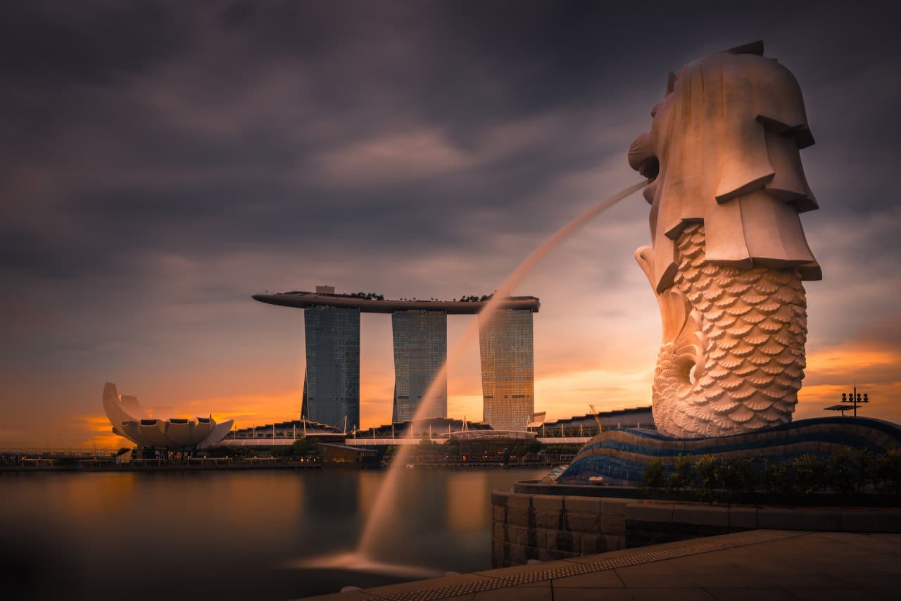 Merlion Park, National Orchid Garden, and Little India Tour
