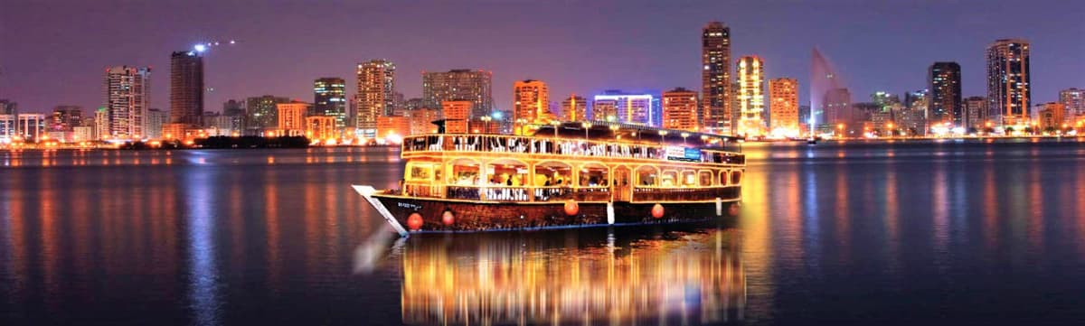 Dubai Dhow Cruise with Dinner & Live Entertainment