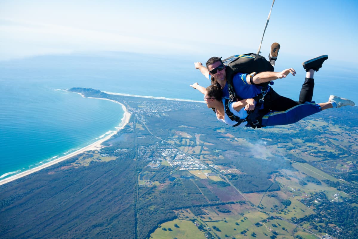Tandem Skydiving Experience Byron Bay