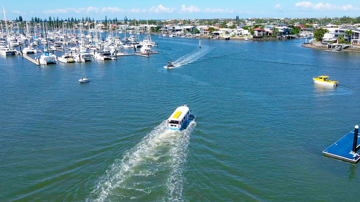 Aquaduck Sunshine Coast City and River Tour