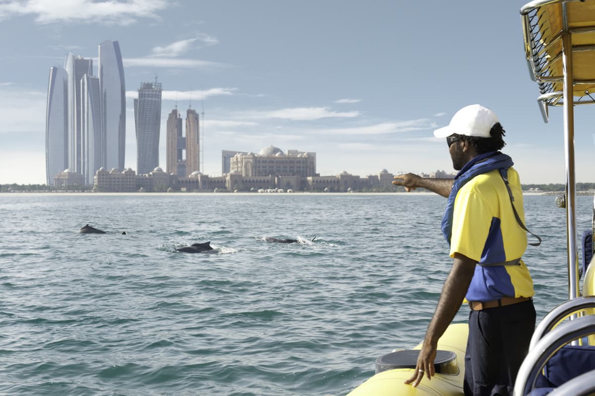 The Yellow Boats Abu Dhabi Speedboat Tour