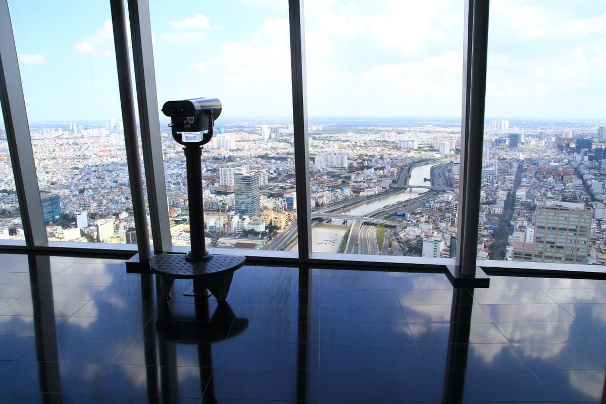 Saigon Skydeck at Bitexco Financial Tower