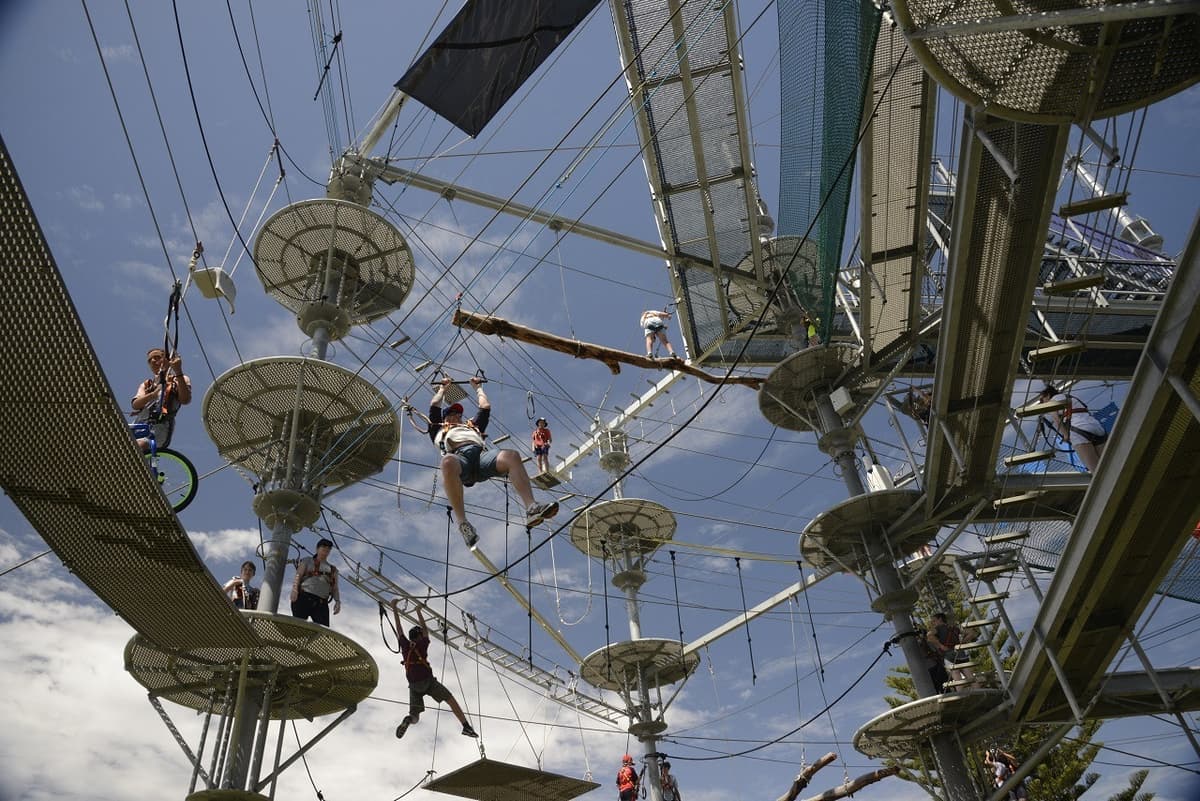MegaClimb at West Beach Adventure Adelaide