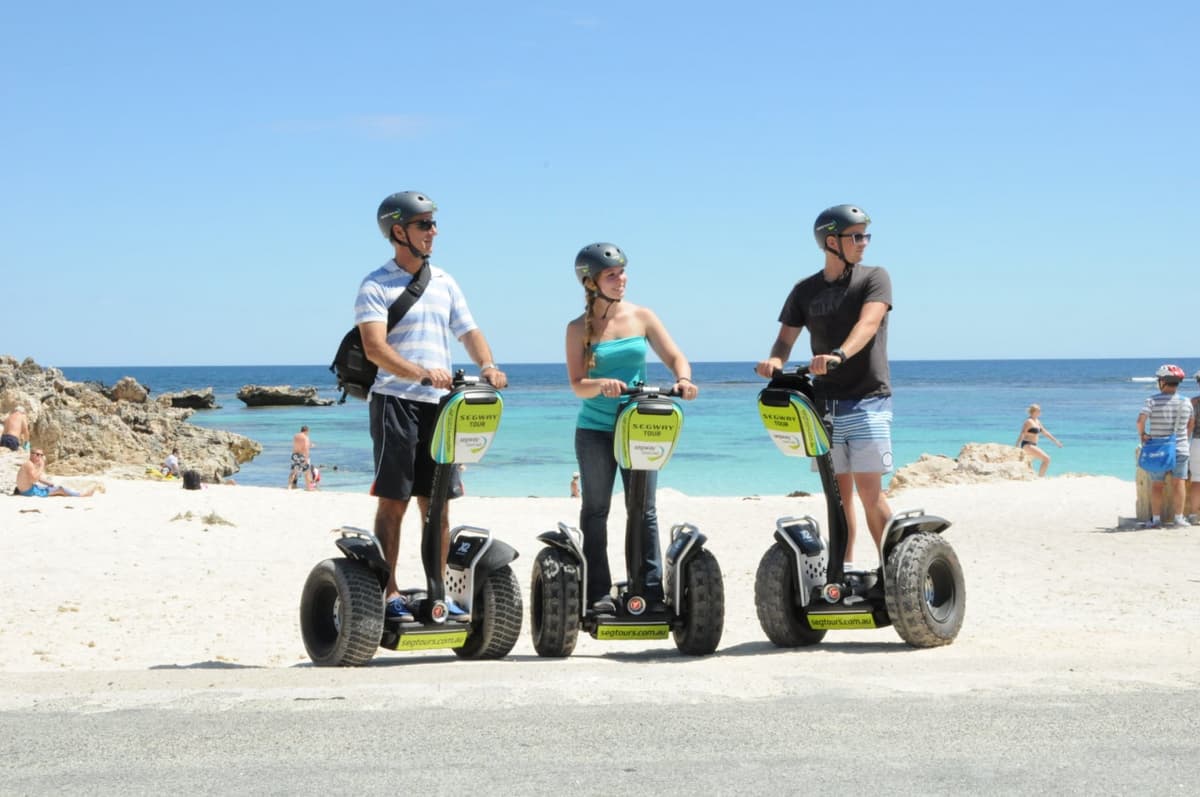 Rottnest Island Fortress Adventure Segway Tour with Round Trip SeaLink Ferry Transfer