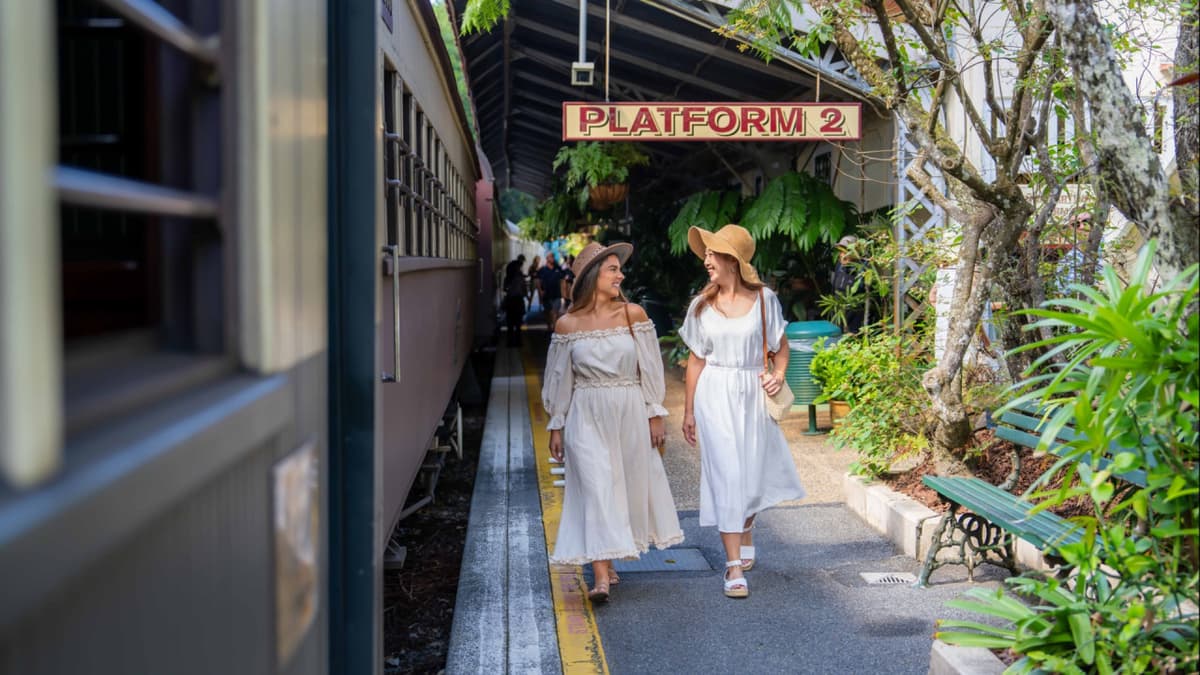 Skyrail Rainforest Cableway with Optional Kuranda Scenic Train Ticket and Hotel Pick-Up