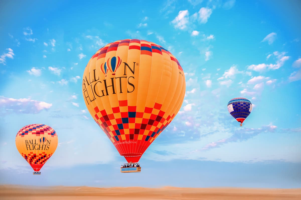 Dubai Hot Air Balloon Ride