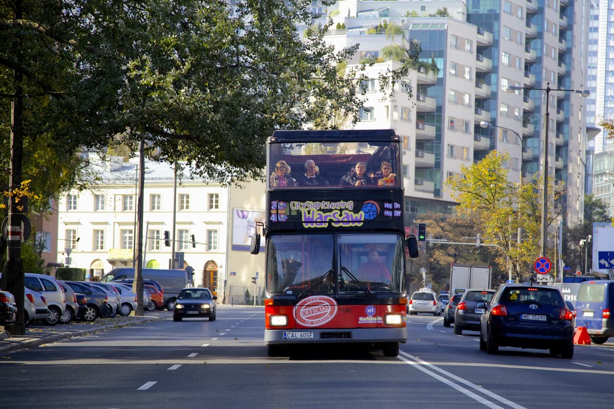 City Sightseeing Warsaw Hop-on Hop-off Bus Tour