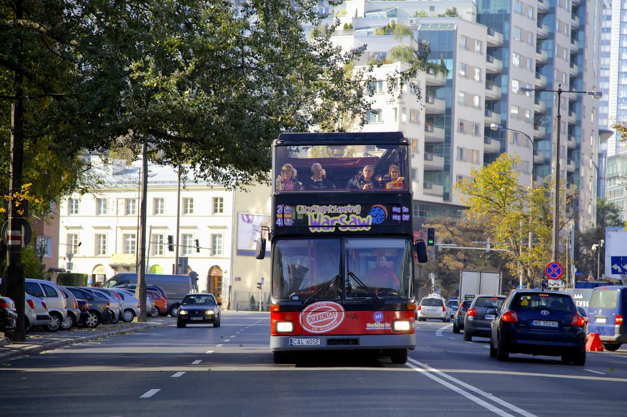 City Sightseeing Warsaw Hop-on Hop-off Bus Tour