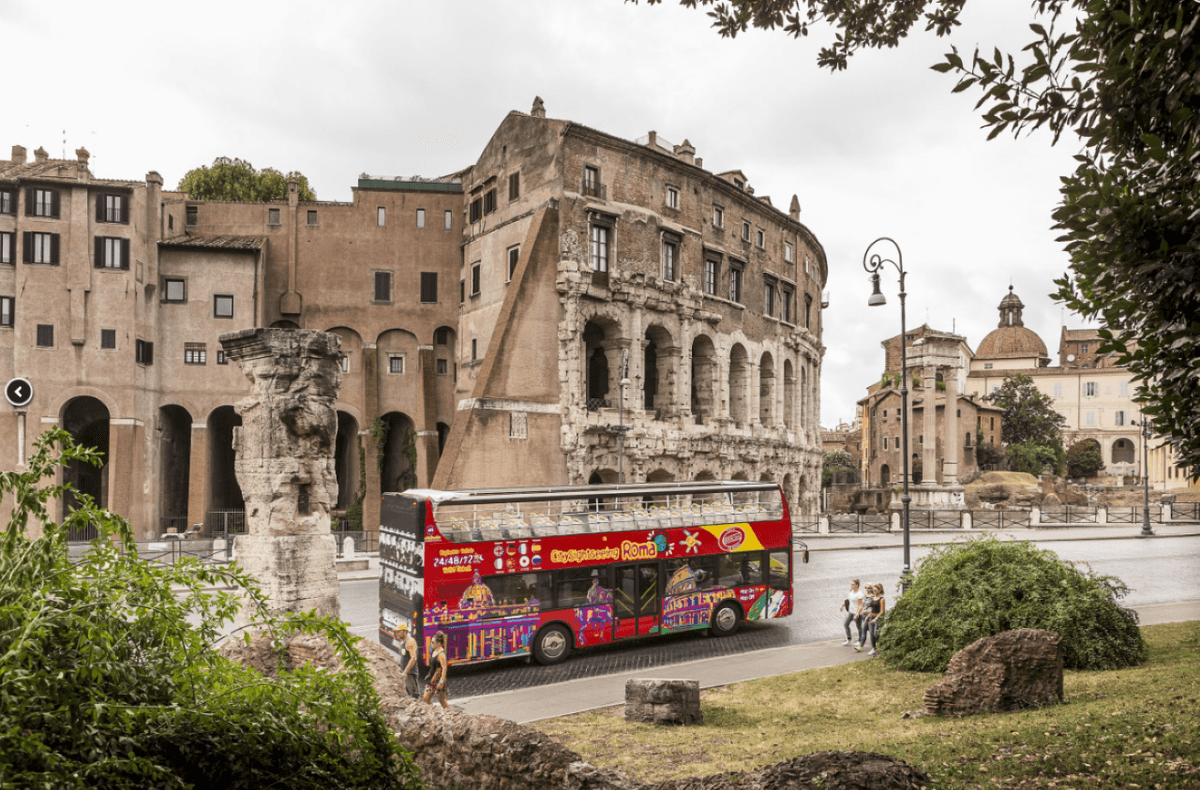 Colosseum Ticket and Rome Hop-on Hop-off Bus Tour - City Sightseeing
