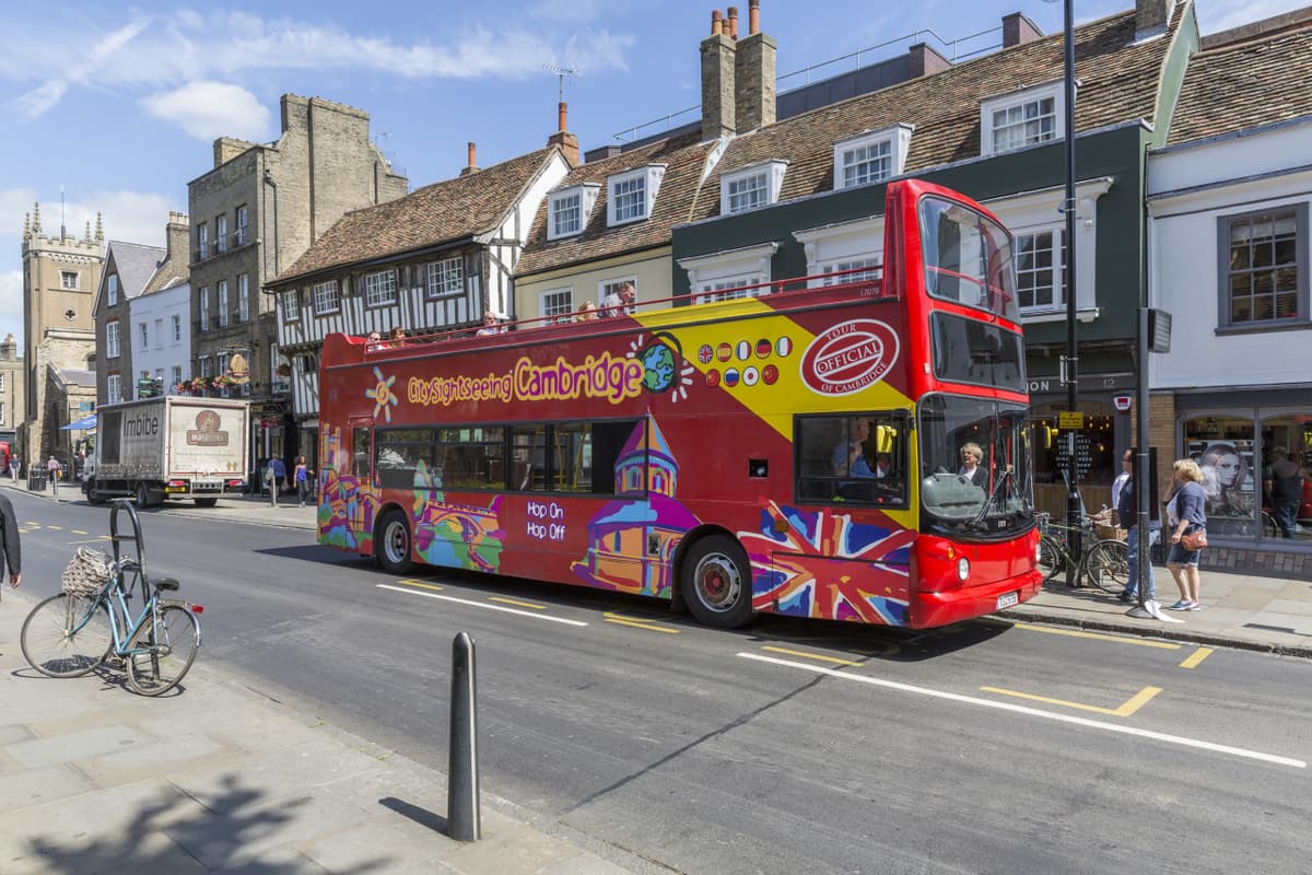 City Sightseeing Cambridge Hop-on Hop-off Bus Tour