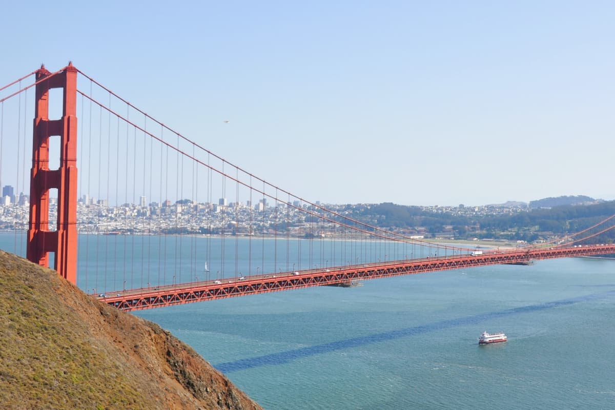 San Francisco Bay 1 Hour Golden Gate Sightseeing Boat Cruise by Red and White Fleet